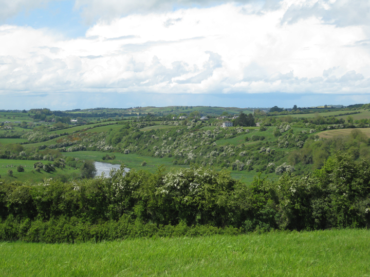 Boyne Valley viewed from Knowth
